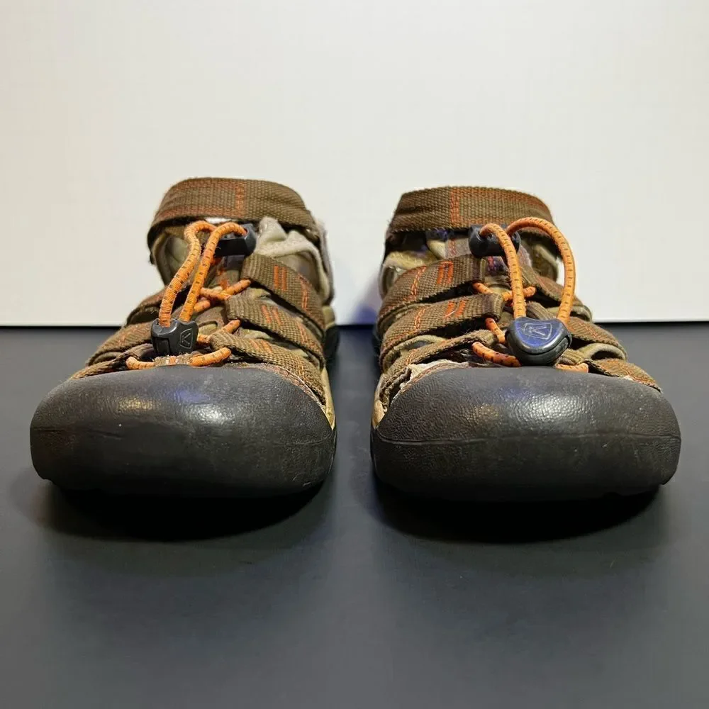 Kids KEEN Newport H2 Brown Waterproof Sandals / Size 5